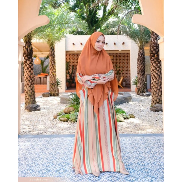 Gamis syari premiun Dress Naima by cierra