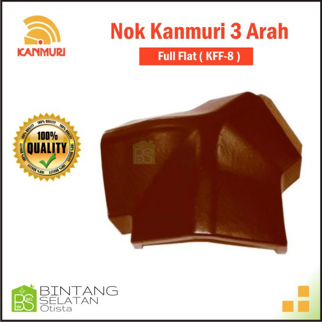 KANMURI FULL FLAT NATURAL NOK 3 ARAH KFF8