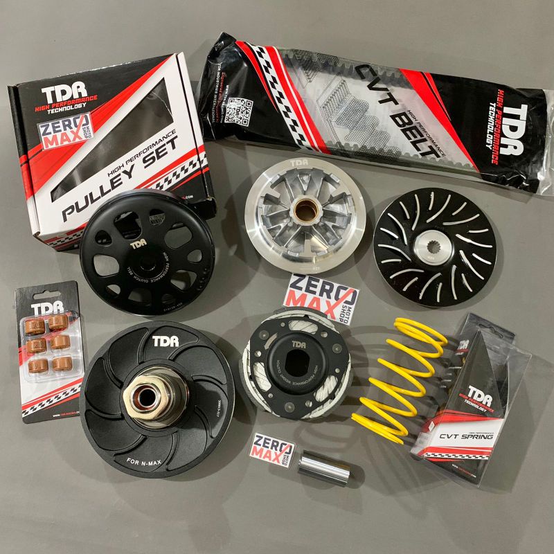 Paket Full Upgrade CVT TDR Racing Original Yamaha NMAX Old Aerox 155 Old Lexi 125