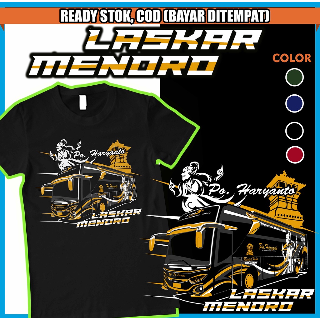 Kaos Bus Po Haryanto / Kaos Bismania / Kaos Bis Po Haryanto Laskar Menoro / Laskar Menoro