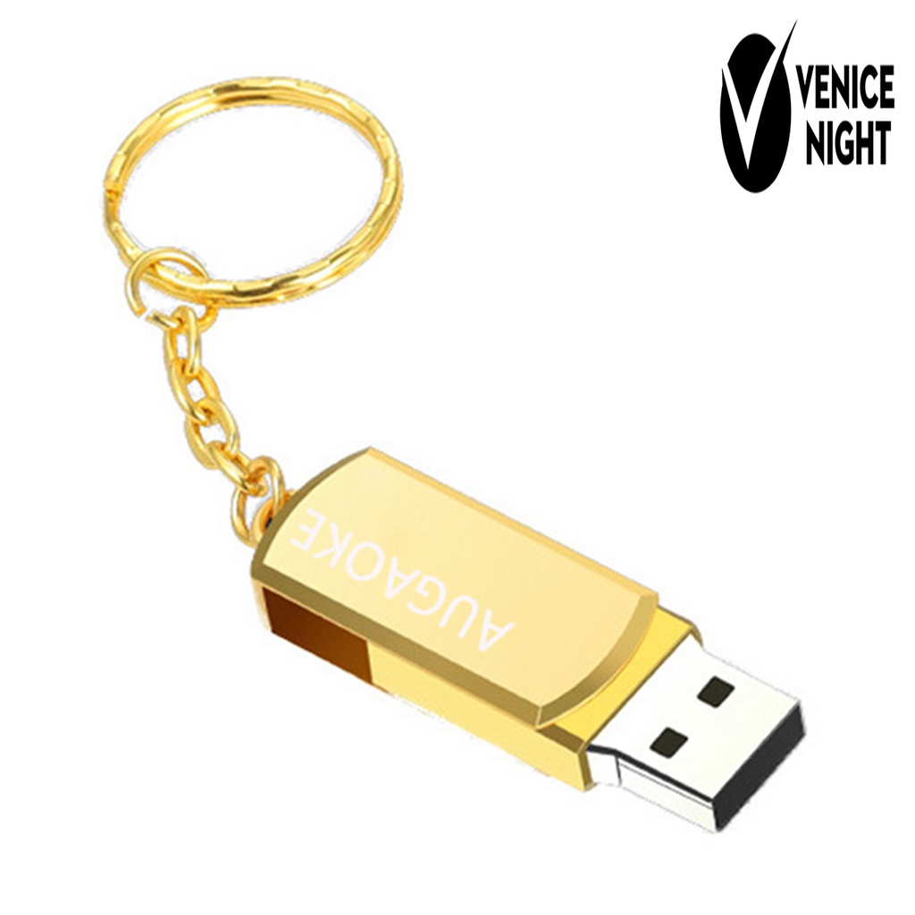 (SF) Augaoke Flashdisk USB 3.0 512GB / 1TB / 2TB Plug &amp; Play Bahan Metal Anti Air Untuk PC