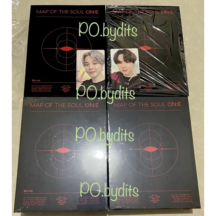 [READY STOCK]  BTS BLURAY BR MOTS ONE ON:E FULLSET SEALED UNSEALED JIMIN SUGA FULL SET