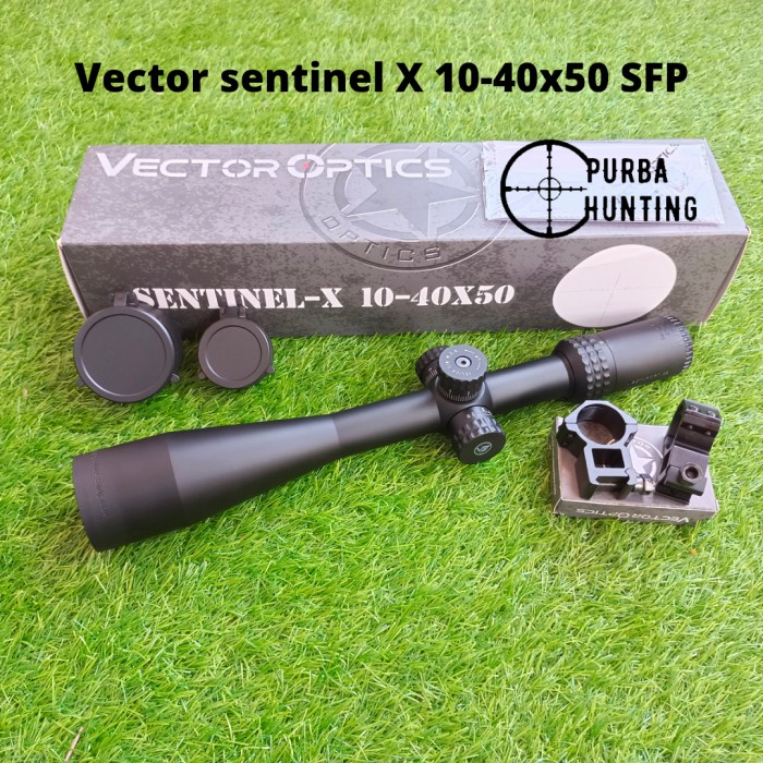 PROMO Riflescope VECTOR OPTICS sentinel X 10-40x50ESF/vector SentinelX GRATIS ONGKIR