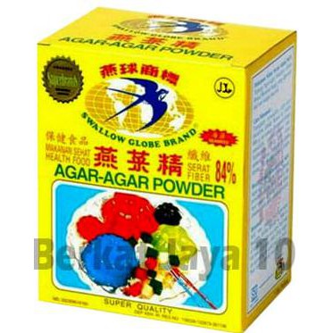 

I8M5 SWALLOW GLOBE DUS TEPUNG AGAR AGAR POWDER (ISI 12 SACHET) D7J0