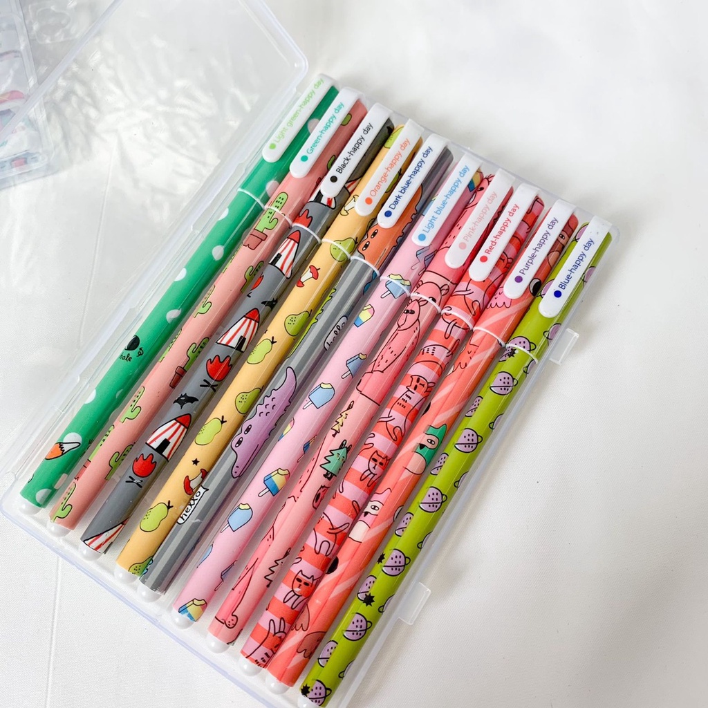 

PULPEN MARBLE KARTUN PENA MARBEL SET ISI 10 PCS UNIK LUCU READY STOCK BERKUALITAS