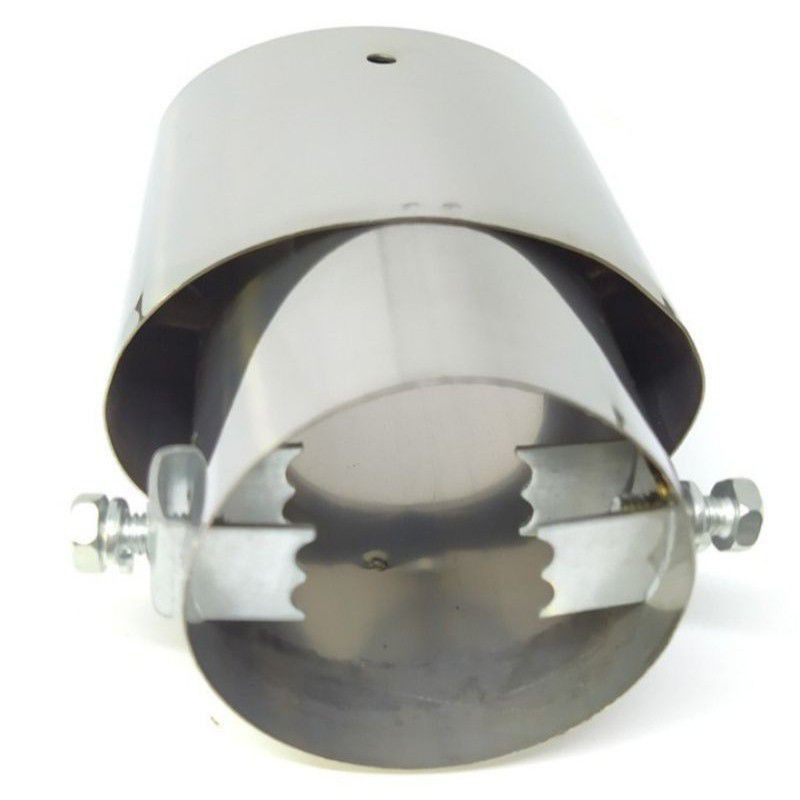 Promo  Mufler Knalpot Mobil Kijang Kapsul/ Grand /Super /New Ujung Pipa Stanlise