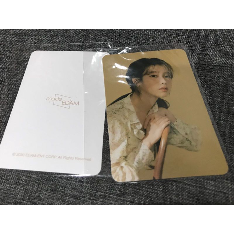 IU kpop Official Photocard - Original Edam Entertainment