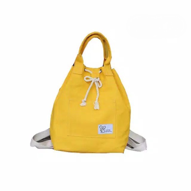 Charyatink - [TERMURAH] Tas Serut wanita Korea Backpack Fashion
