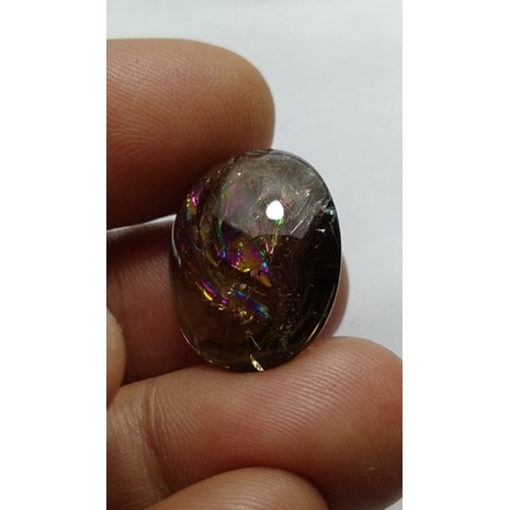 kecubung kopi/hitam pelangi