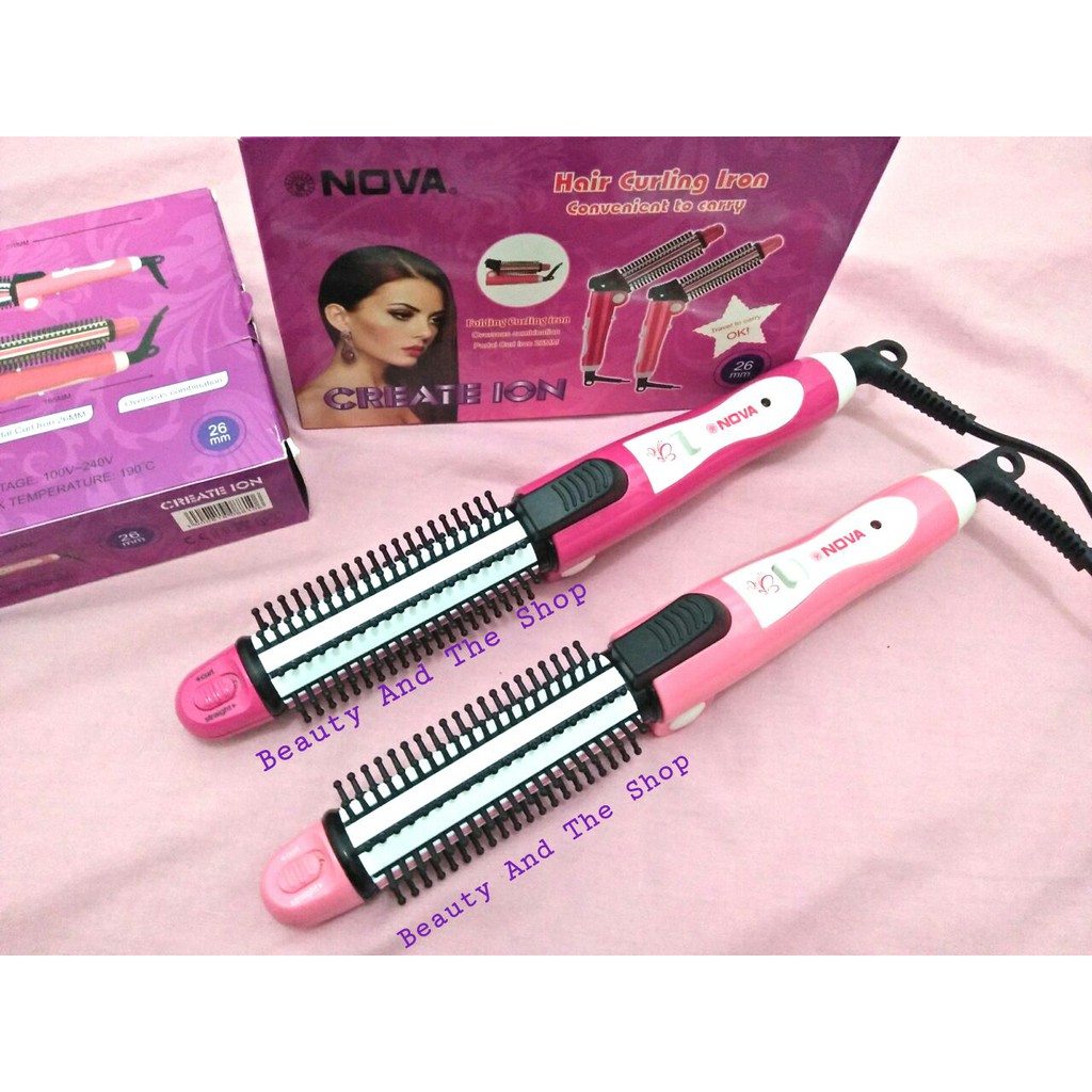 LIMITED EDITION CATOKAN NOVA CREATE ION 3IN1/CATOKAN +CURLY 26MM BKN HAIR DRYER PROMO TAHUN BARU