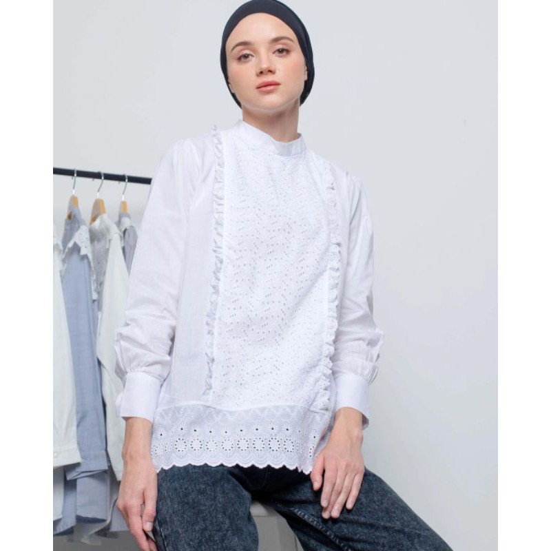 Aleza-Omiqa Top White
