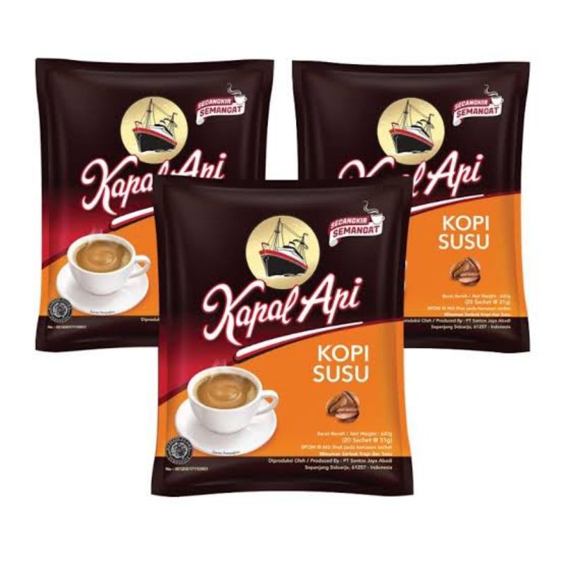 

Kapal Api Kopi Susu 31 gr