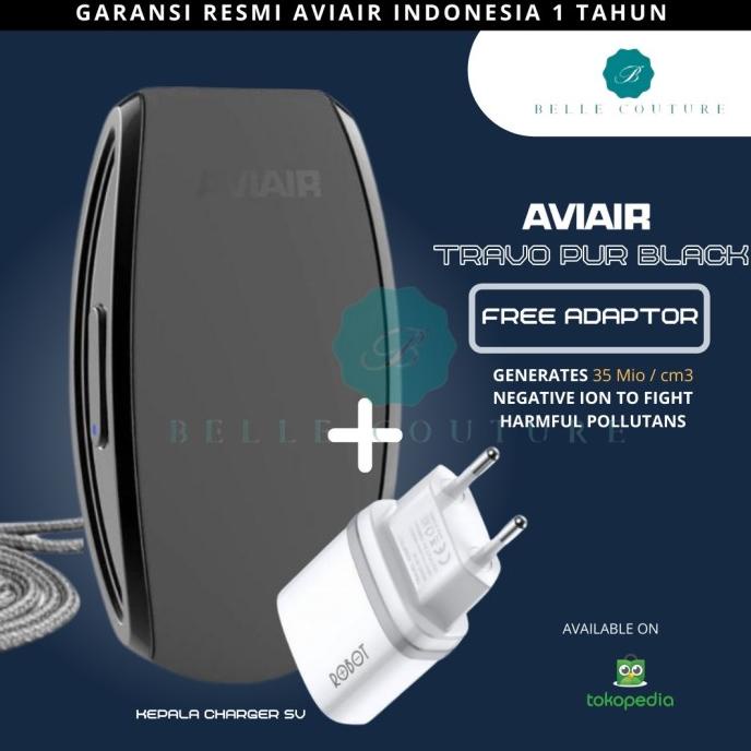 Aviair Travopur Black 35 Juta Ion
