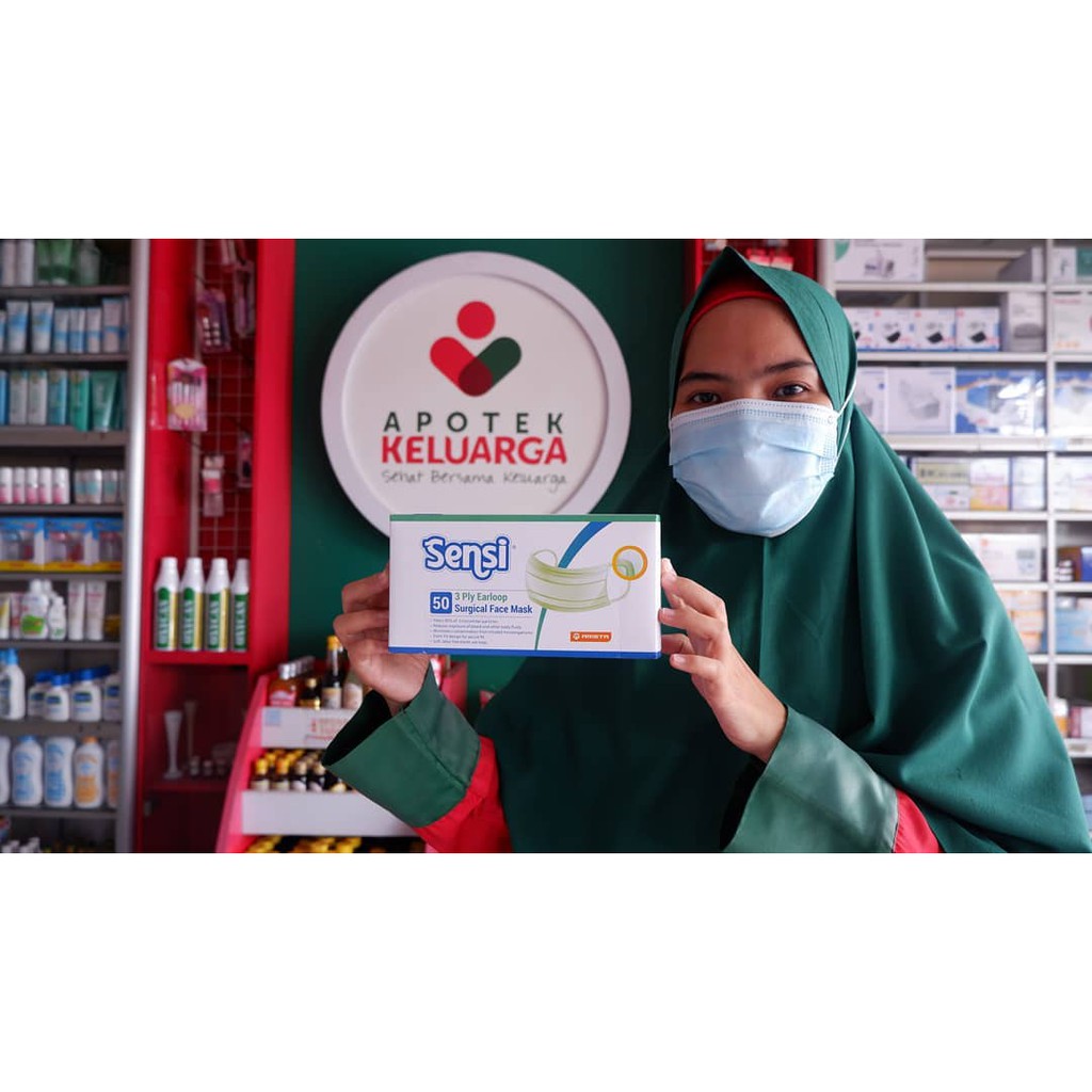 Masker Sensi (Earloop) 1 Kotak isi 50 pcs