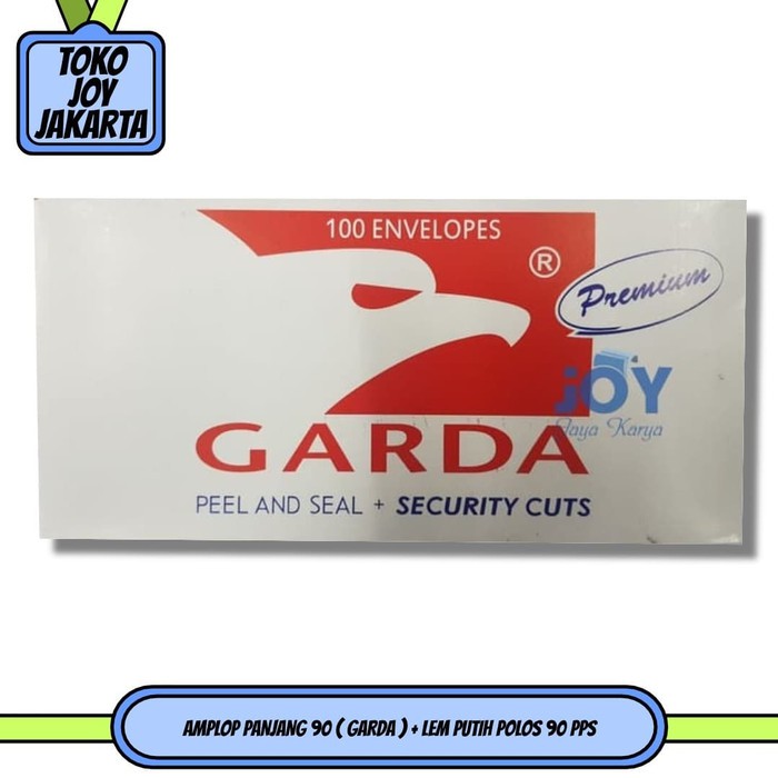 

AMPLOP PANJANG 90 ( GARDA ) + LEM PUTIH POLOS 90 PPS