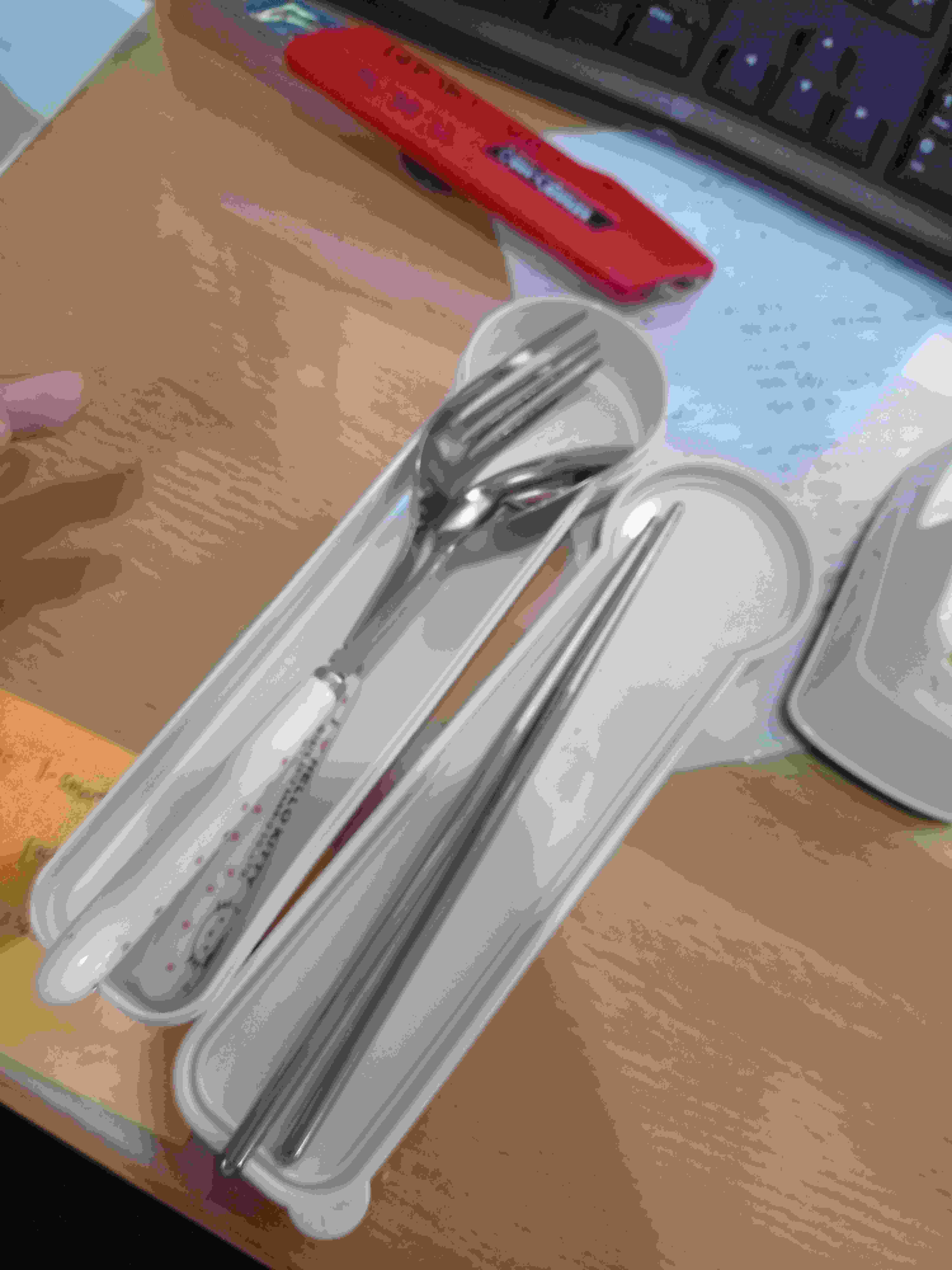 Nagada Set Alat Makan / Alat Makan Set 3 In 1 Karakter Lucu / Cutlery Set