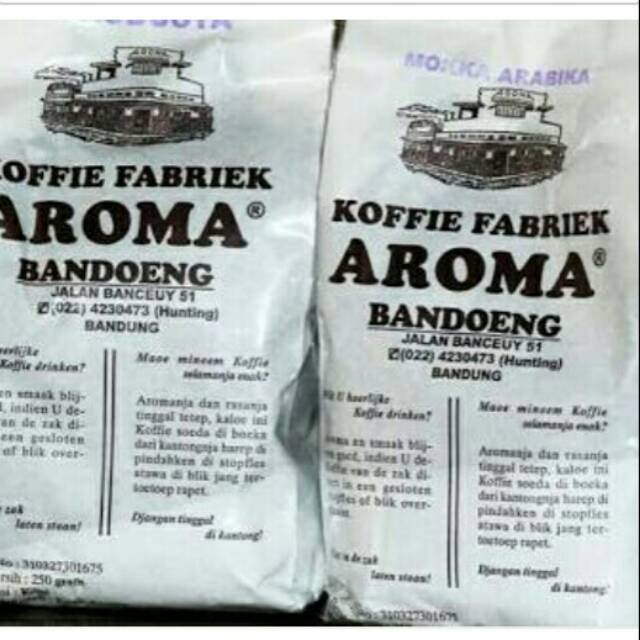 

Kopi Aroma Bandung Robusta Arabika Toraja Mix 250gram