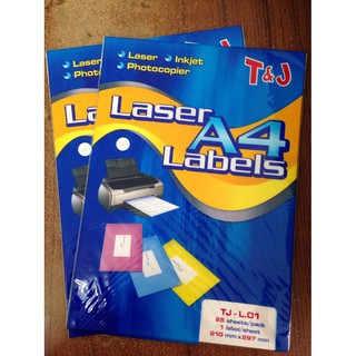 

[ PACK ] Kertas Laser Labels A4 - T&J TJ-L.01