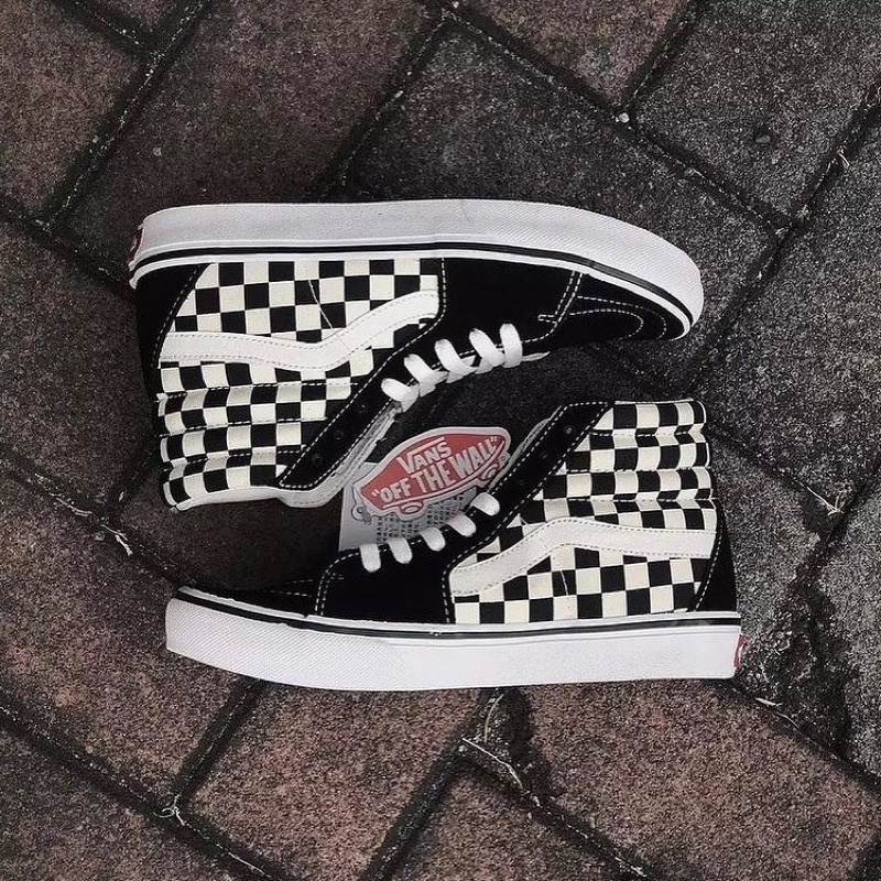 VANS SK8 HI CHECKERBOARD JAPAN MARKET