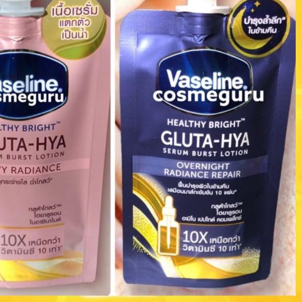 [READY ] VASELINE GLUTA HYA THAILAND ORIGINAL SACHET 30ML