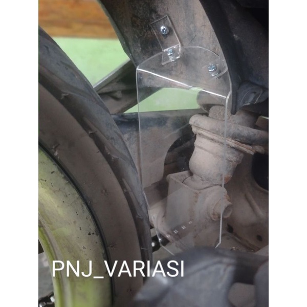 COVER MIKA AKRILIK PELINDUNG MONO SHOCK JUPITER MX OLD