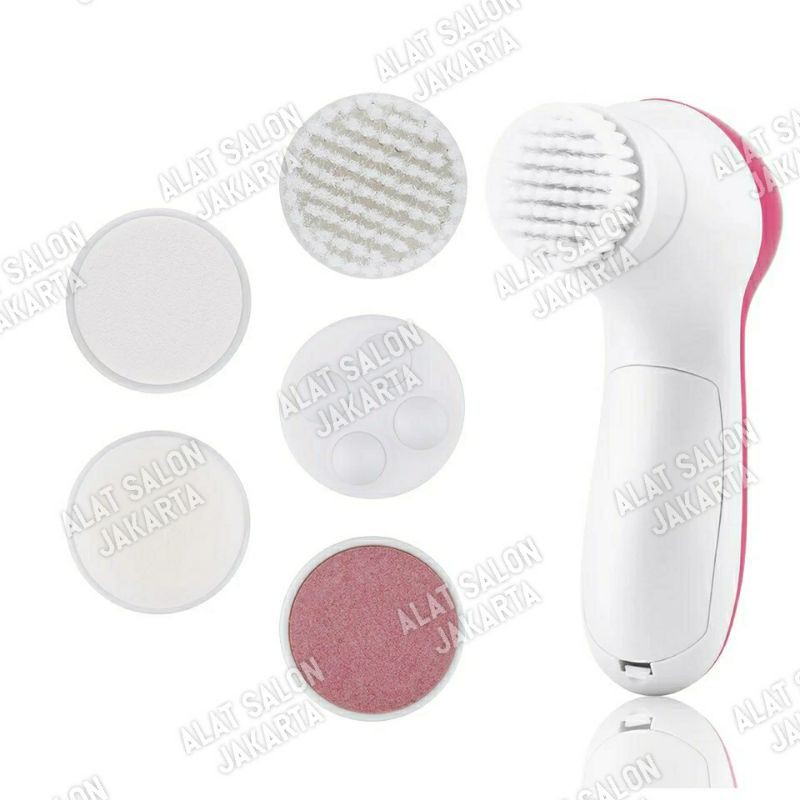 Beaty care massager 5 in 1 Alat cleanser wajah Facial cleanser Cleansing Brush Alat Pembersih wajah