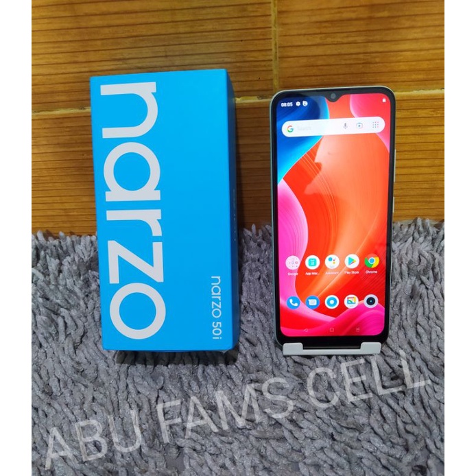 Realme Narzo 50i 4/64 Handphone Murah Second Original 100%