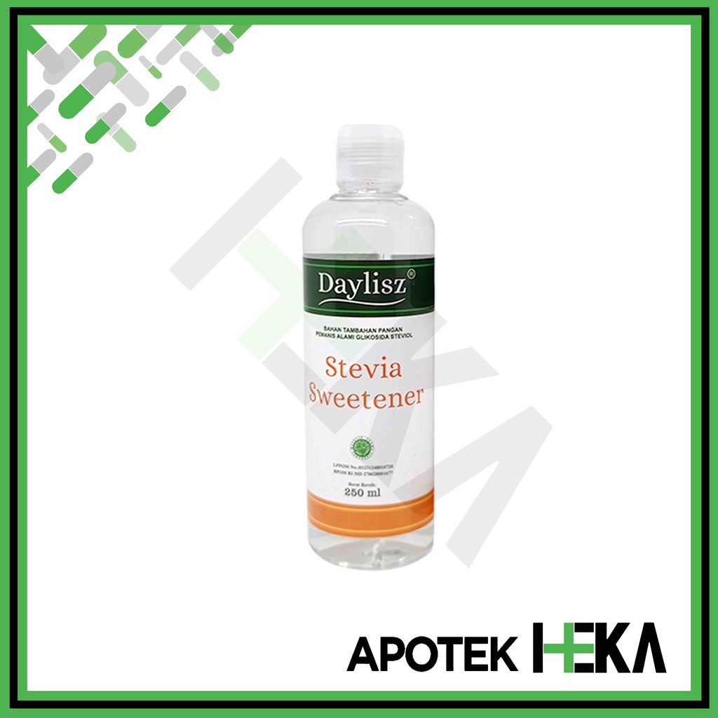 Stevia Daylisz Sweetener Botol 250 ml - Pemanis Alami untuk Diabetes (SEMARANG)