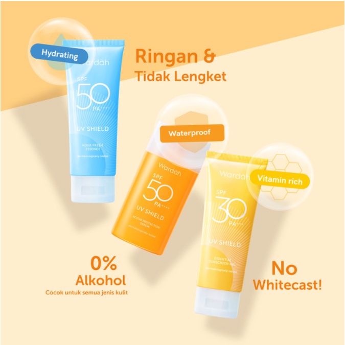 WARDAH UV Shield Sunscreen / Sun block / Sun Stick - SPF 50 PA+++