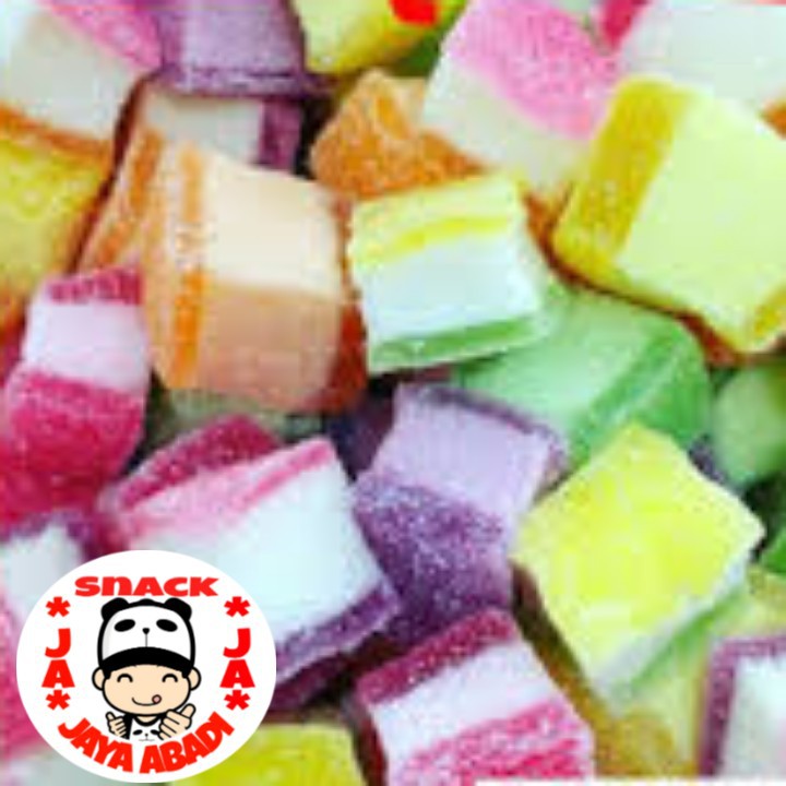 

Permen Jeli Kubus Kotak / Fruit Jelly Candy Cube Cubic / Jelly Thailand