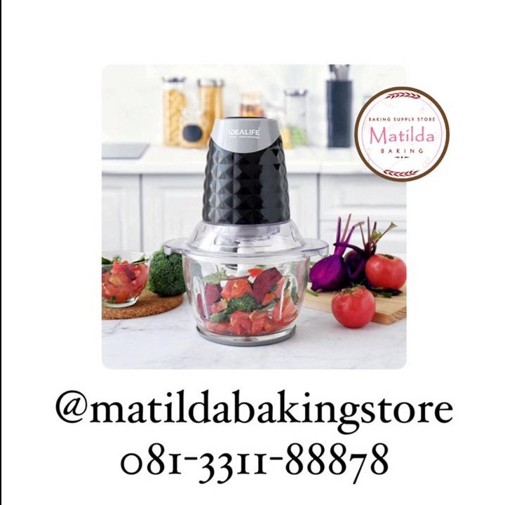 IDEALIFE - ELECTRIC CHOPPER - FOOD PROCESSOR - IL 216