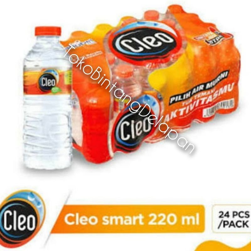 

Minuman Air Mineral Cleo 220ml