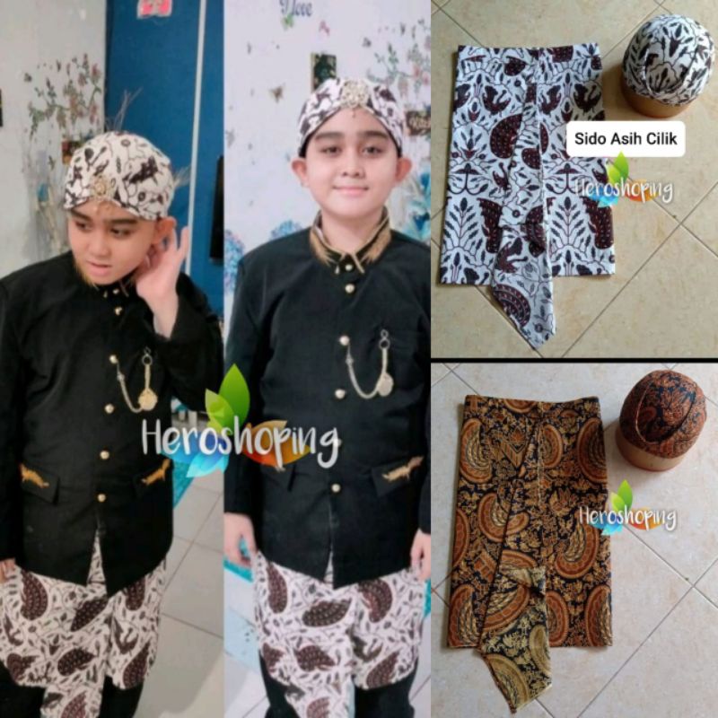 [1set] Sapit Urang + Blangkon Anak