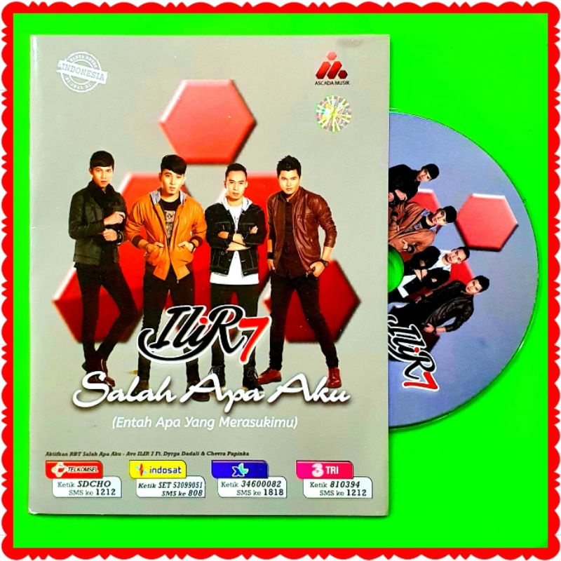 KASET ORIGINAL VIDEO LAGU KARAOKE POP INDONESIA BAND ILIR7 SALAH APA AKU-VOCAL ON OF AKTIF-LAGU BAND