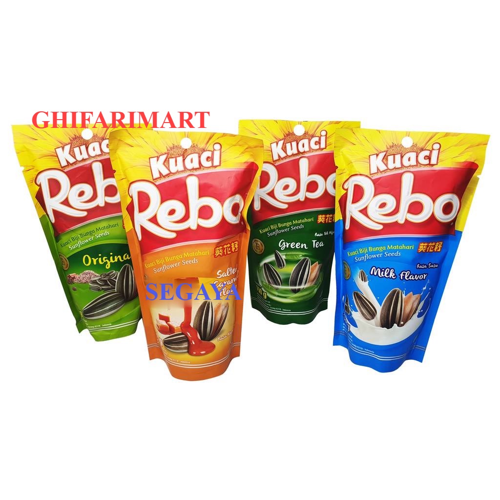 

Kuaci Rebo biji matahari termurahNetto 150 gr