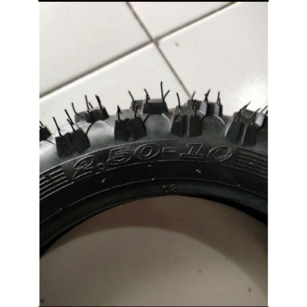 ban luar motor mini trail 2.50 - 10.  ring 10 (offroad)