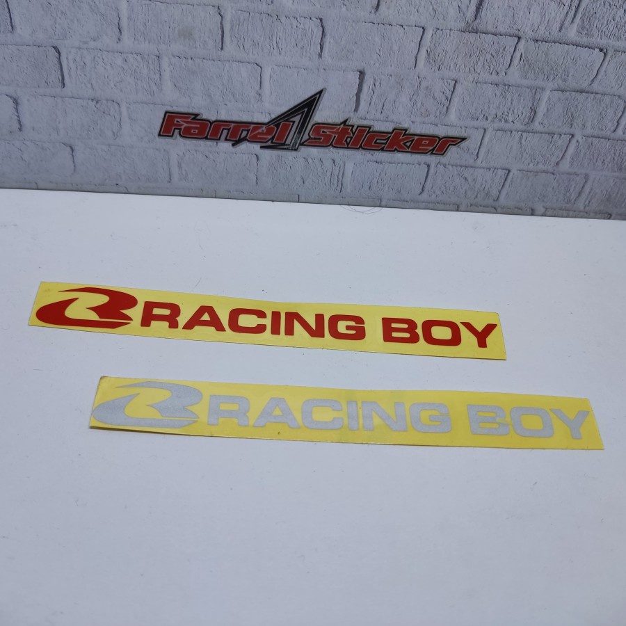 Stiker RACING BOY sticker RCB PANJANG