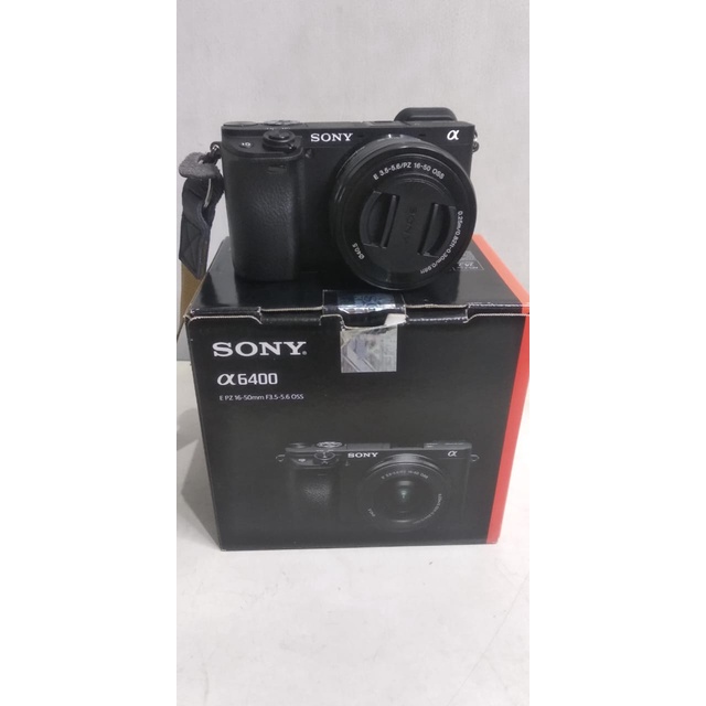 Sony a6400 + Lensa kit 16-50mm OSS (SECOND)