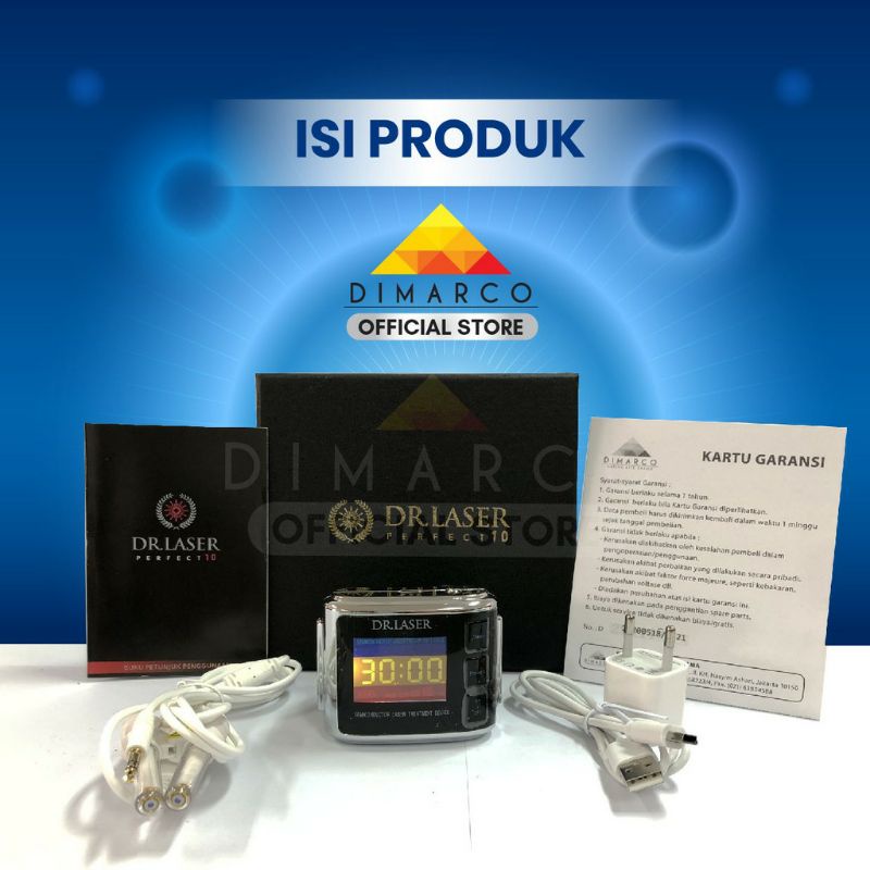 Terapi kesehatan Dr Laser Perpect 10 theraphy official original