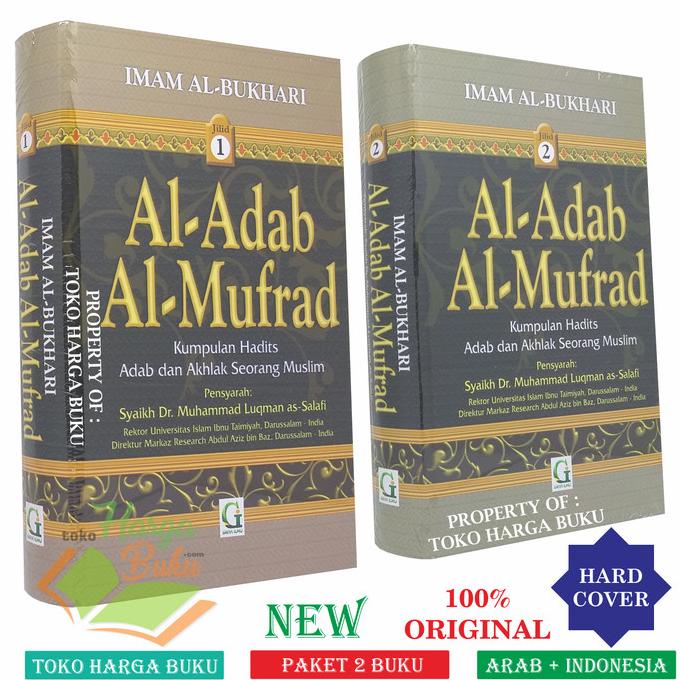 

Al Adab Al Mufrad Jilid 1 dan 2 ORIGINAL - Penerbit Griya Ilmu Star Seller Termurah