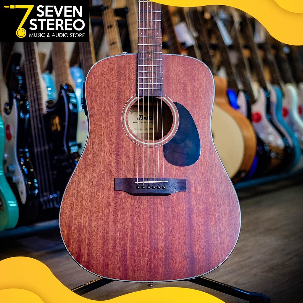 Delta DD320E DD320 E Acoustic Guitar SOLID TOP Akustik Elektrik