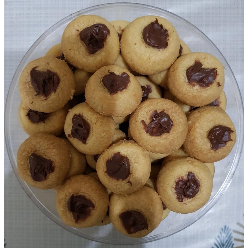 

KUE KERING COKLAT NUTELLA