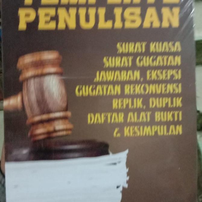 

TEMPLATE PENULISAN SURAT KUASA SURAT GUGATAN TERPERCAYA