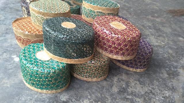 Songkok Bambu Model Oval