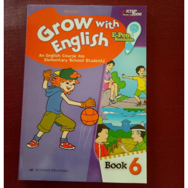 GROW WITH ENGLISH kls 6 SD KTSP 2006