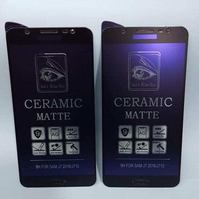 SCREEN PROTECTOR CERAMIC MATTE ANTI BLUE SAMSUNG GALAXY J8 2018 - FA