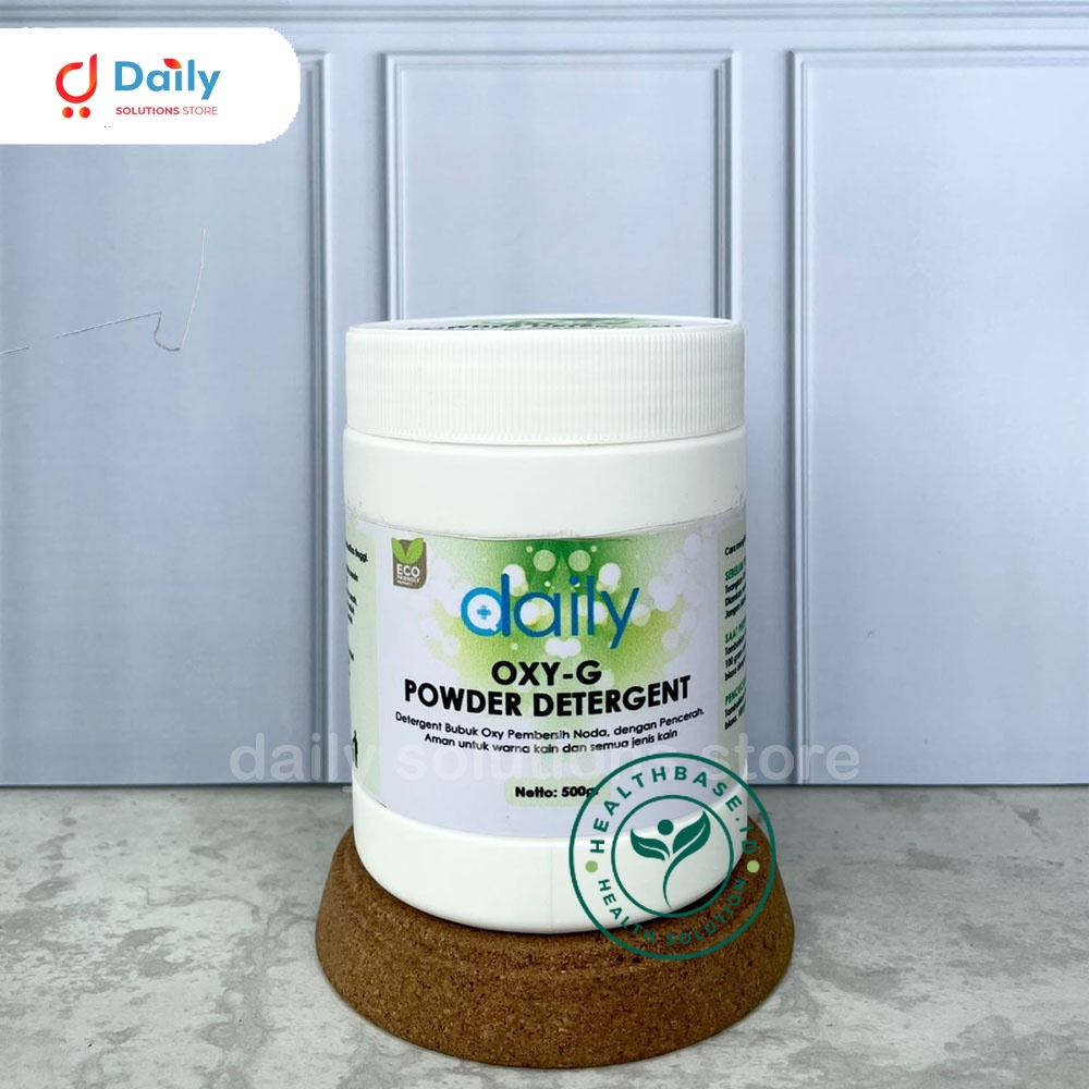 DETERJEN BUBUK LAUNDRY PENCERAH WARNA &amp; PENGHILANG NODA PAKAIAN | DAILY OXY-G POWDER DETERGENT | PENCERAH WARNA PAKAIAN RAMAH LINGKUNGAN