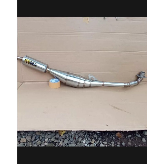 knalpot Fizr F1ZR Force 1 F1 standar racing RCB stainles