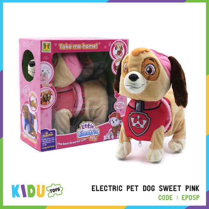 Mainan Robot Anak Electric Pet Dog Kidu Toys