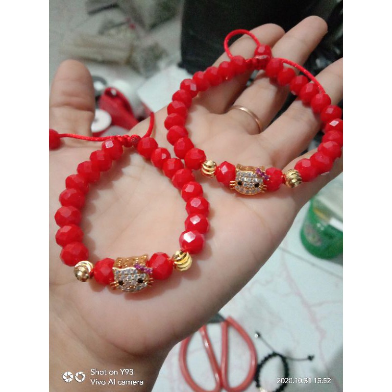 gelang kristal xuping